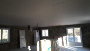Réalisation d’un plafond en placo à Uzès