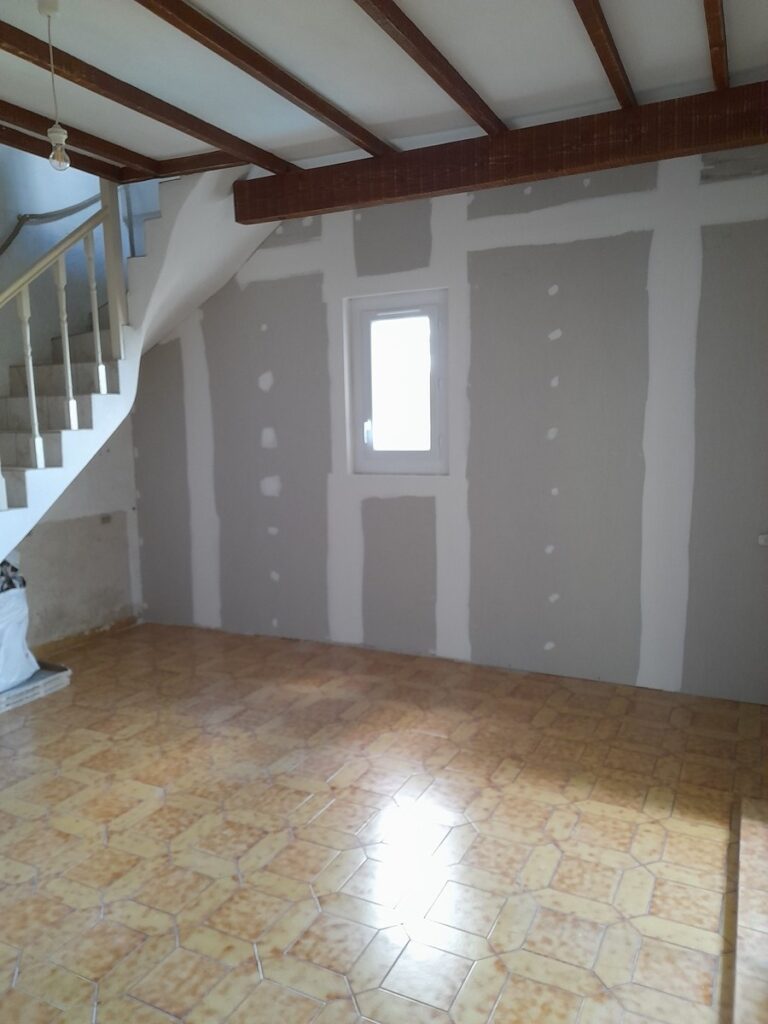 Isolation des murs par l'intérieur à Castillon-du-Gard - SARL Ansoux