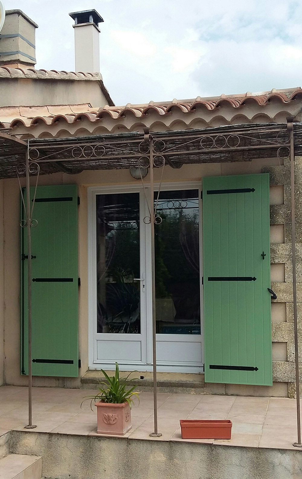 Remplacement de volets 4 – Avant